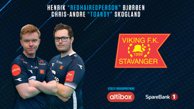 Henrik Bjørøen og Chris-André Skogland