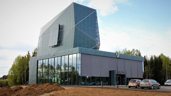 Vindtunnel Gardermoen, Modern Activity Center, indoor skydiving, Møller Eiendom, Nordic Office of Architecture