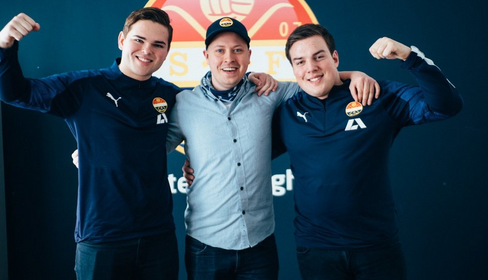 Andreas Bakken, Lasse Ulriksen og Jørgen Haugeland