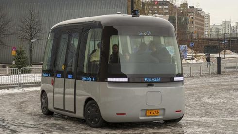 Finsk start-up kjører førerløse busser i nærmest all slags vær