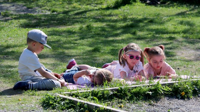 Festival i Asphaugen barnehage.