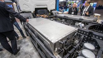 Batteriet er levert av tyske Akasol, og består av fire batterimoduler på 50 kilowattimer hver.