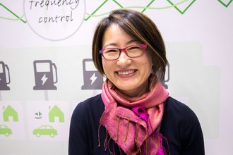 Tomoko Blech, representant for CHAdeMO Association Europe.