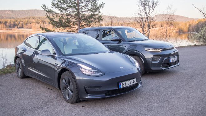 Ifølge flere norske forsikringsselskaper er Tesla og Kias elbiler verstinger på skadestatistikken.