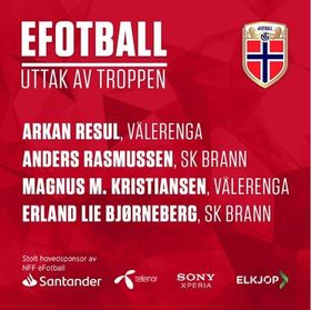 Uttaket av Norges eFotballandslag.