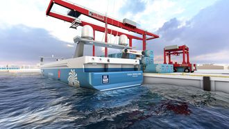 MacGregor i Norge utvikler det automatiske fortøyningssystemet, mens Kalmar leverer laste- og lossesystem. Både MacGregor og Kalmar tilhører finske Cargotec-konsernet..