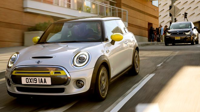 Nye Mini Cooper SE er bygget på BMW i3-teknologi.