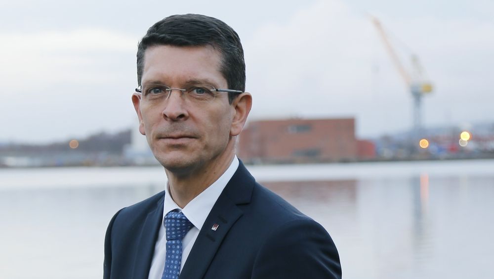 Geir Håøy, konsernsjef i Kongsberg-gruppen.