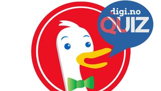 DuckDuckGo-logoen og digi.nos quiz-logo.