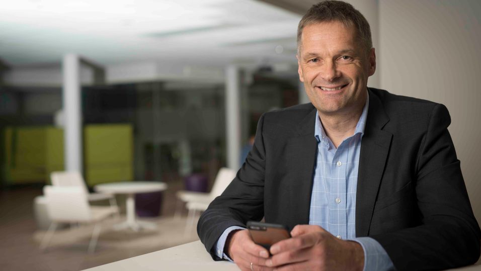 Administrerende direktør i Telia Norge, Abraham Foss, har hatt mye å holde på med etter at selskapet kjøpte Get for ett år siden. 