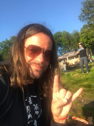 Programleder Torkil Torsvik i Radio Rock.