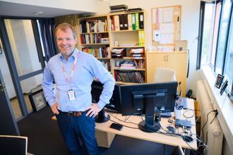 Administrerande direktør Christian Samuelsen i Klassekampen.