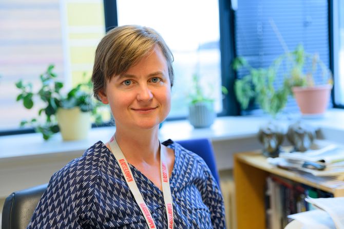Sjefredaktør Mari Skurdal i Klassekampen.
