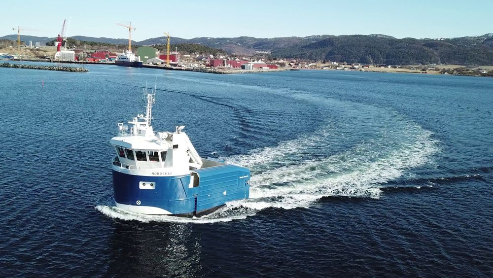 Nordskag er designet for å høste mer tare enn dagens fartøy.