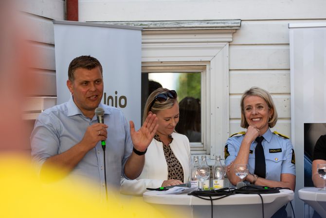 Politiets Fellesforbunds debatt under Arendalsuka 2019.