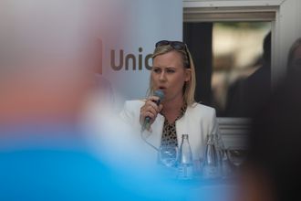 Politiets Fellesforbunds debatt under Arendalsuka 2019.