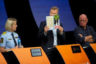 Fra debatten «Har vi gitt opp kampen mot kjeltringene?» under Arendalsuka 2019.