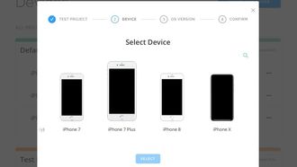 Corellium-programvaren kan kjøre virtuelle utgaver av en rekke ulike iOS-enheter, man kan velge OS-versjon og også lage kopier av de virtuelle enhetene.