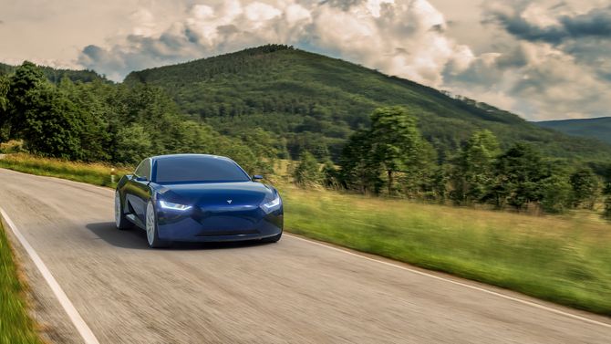 Fresco Motors mener at Reverie vil gå 0-100 km/t på sekunder, og ha toppfart på 300 km/t.