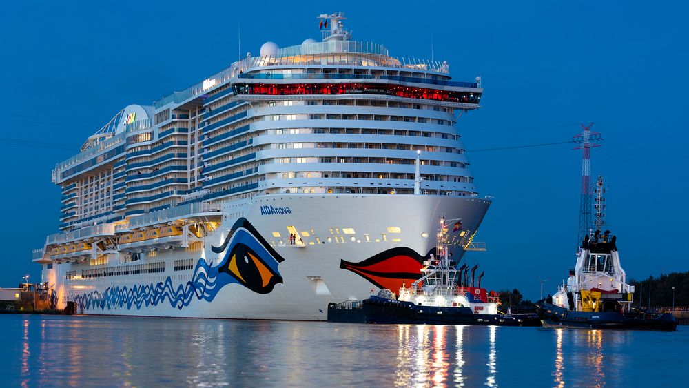 Aidanova er første cruiseskip bygget med LNG-motorer. Michael Thamm ser til Norge som pådriver. Norge var først med LNG-ferge i 2000, batterieferge i 2015 og hydrogen i 2021.