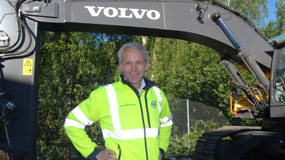 Gunnar Thorud tok over som adm.dir i Volvo Maskin AS i 2017, og kan konstatere  at den gode økonomiske driften av selskapet fortsetter.