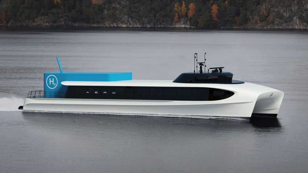 Brødrene Aa har ledet konsortiumet bak dette hurtigbåtkonseptet. Båten går på hydrogen og fokuset har vært på å gjøre designet så enkelt som mulig. De har kalt modellen Aero, på grunn av det aerodynamiske designet.