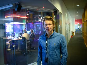 Redaksjonsleder Mats Borch Bugge for radio og podkast i NRK P3 Oslo