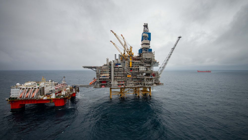 Equinors Mariner-installasjon utenfor Aberdeen , Skottland. Mariner-feltet inneholder tungolje som vil være svært energikrevende å hente opp. Feltet skal ikke elektrifiseres, og gass vil bli faklet.