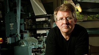 Redaktør Morten Hofstad i Helgelands Blad.