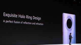 Leder. Vi leder mobildesign med Exquisite Halo Ring design, ifølge Huawei-sjefen.