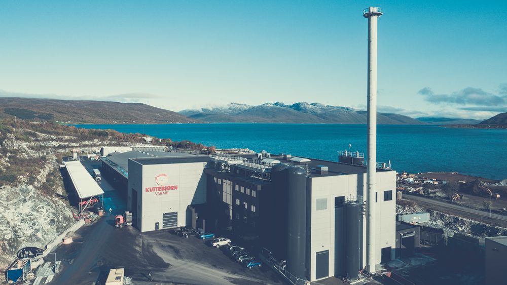 Søppelforbrenningsanlegget til Kvitebjørn varme vil snart kunne forsyne hele Tromsøya med fjernvarme.