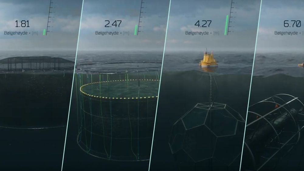Blue Revolution Centre har som hensikt å teste flere typer merder for å finne ut hvor fisken vokser og trives best.