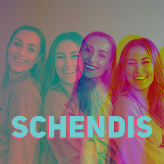 Julie Solberg og Rikke Monsen, programlederne i podkasten SCHENDIS
