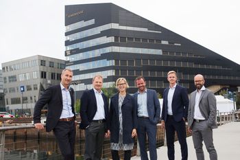 Fra åpningen av Powerhouse Brattørkaia i Trondheim. Powerhouse-alliansen.