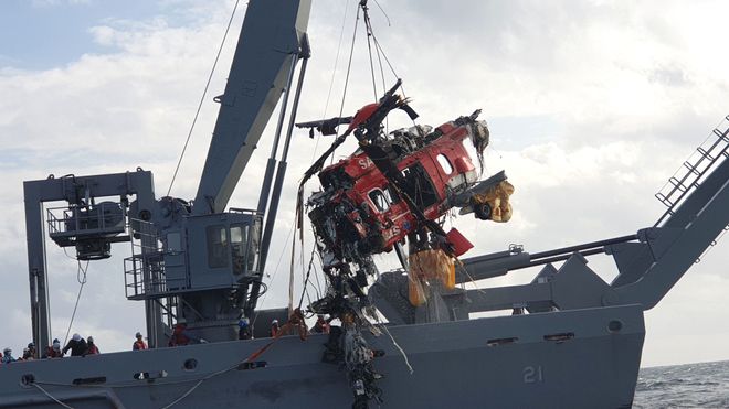 Turøy-ulykken er igjen et tema i Sør-Korea etter at Super Puma-helikopter styrtet i havet