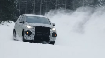 Her er Fords nye el-SUV på vintertesting, maskert til det ugjenkjennelige.