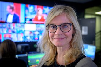 Nyhetsredaktør Karianne Solbrække i TV 2.