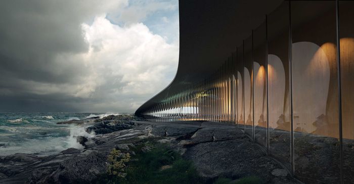 The Whale Dorte Mandrup hval observasjonssenter Andøy Andsnes museum opplevelsessenter turisme