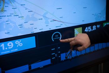 75-80 prosent av all trafikk på internett går i dag kryptert. Det fremgår her fra NCSC sitt eget dashboard.