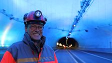 Slet med rekordstort vanntrykk: Men nå er Mælefjelltunnelen ferdig