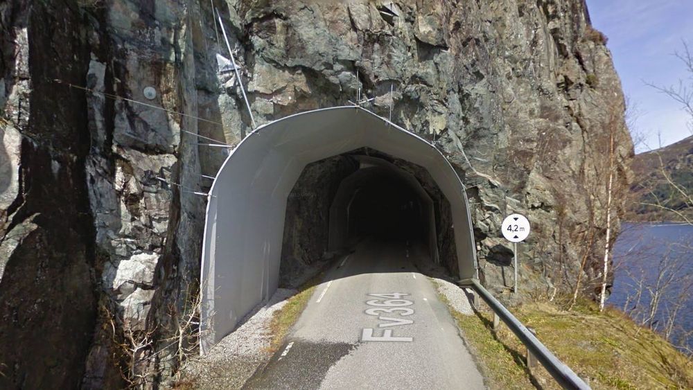 Duken i Gjerviktunnelen skal byttes ut med PE-skum og sprøytebetong.