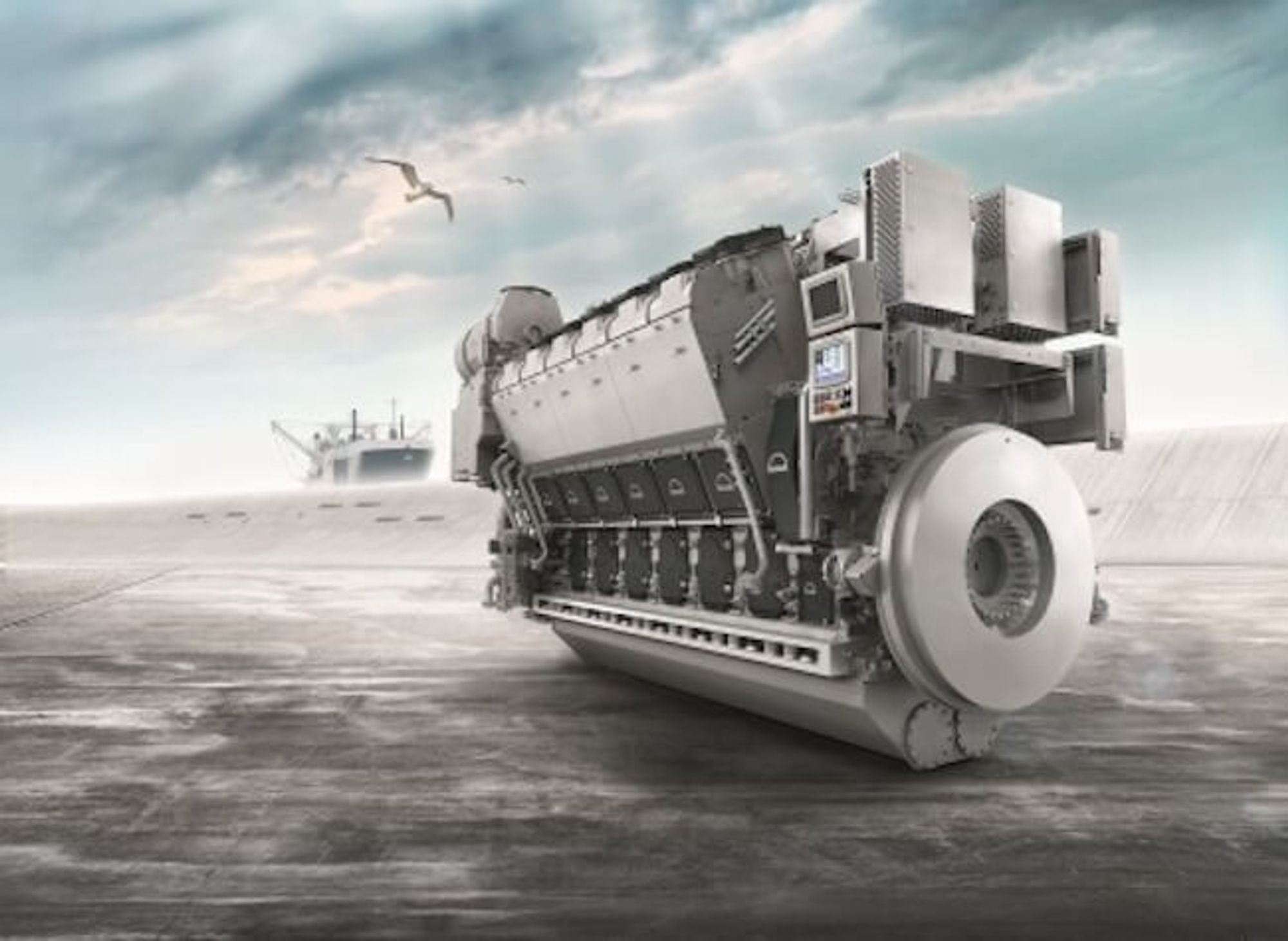 MAN Energy Solutions har utviklet en LPG dual fuel-motor som kan bygges om til ammoniakk-drift.