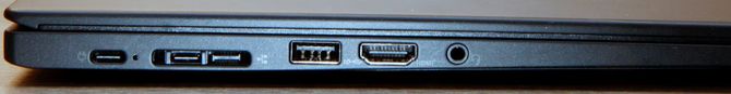 Begge PC-ene har ganske gode tilkoblingsmuligheter, og lades via USB-C.