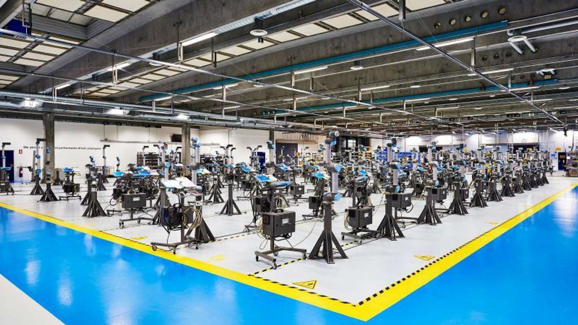 Voldsom vekst i industrielle roboter: Ingen vokser raskere enn Danmark