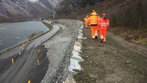 Det er 145 rasfarlige steder langs veiene i midt-Norge. Å sikre dem koster 4,6 mrd