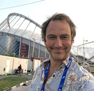 Jan Petter Saltvedt er NRKs nye sportskommentator.