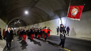 Fjerner trafikk fra sentrum: Harstadåstunnelen åpnet