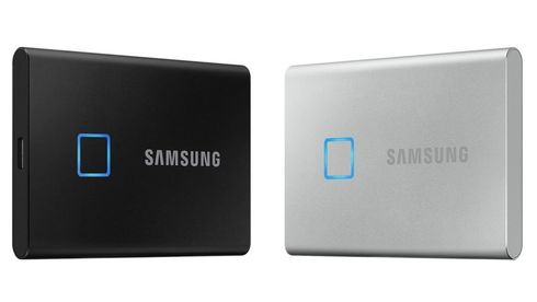 Samsung slipper super­kompakt SSD med finger­avtrykk­leser