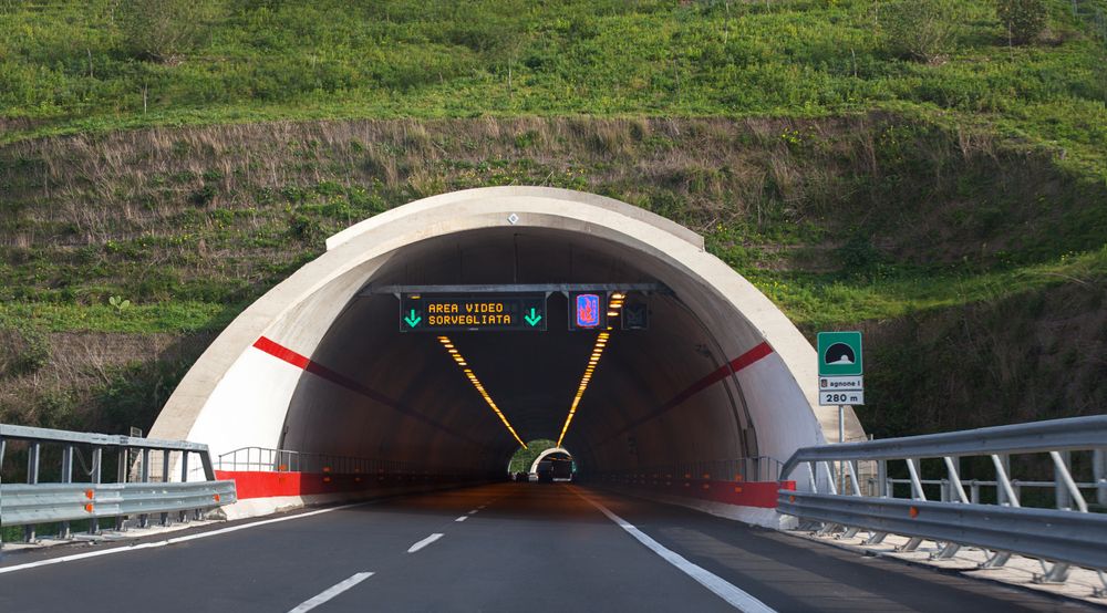 Italiensk tunnel.