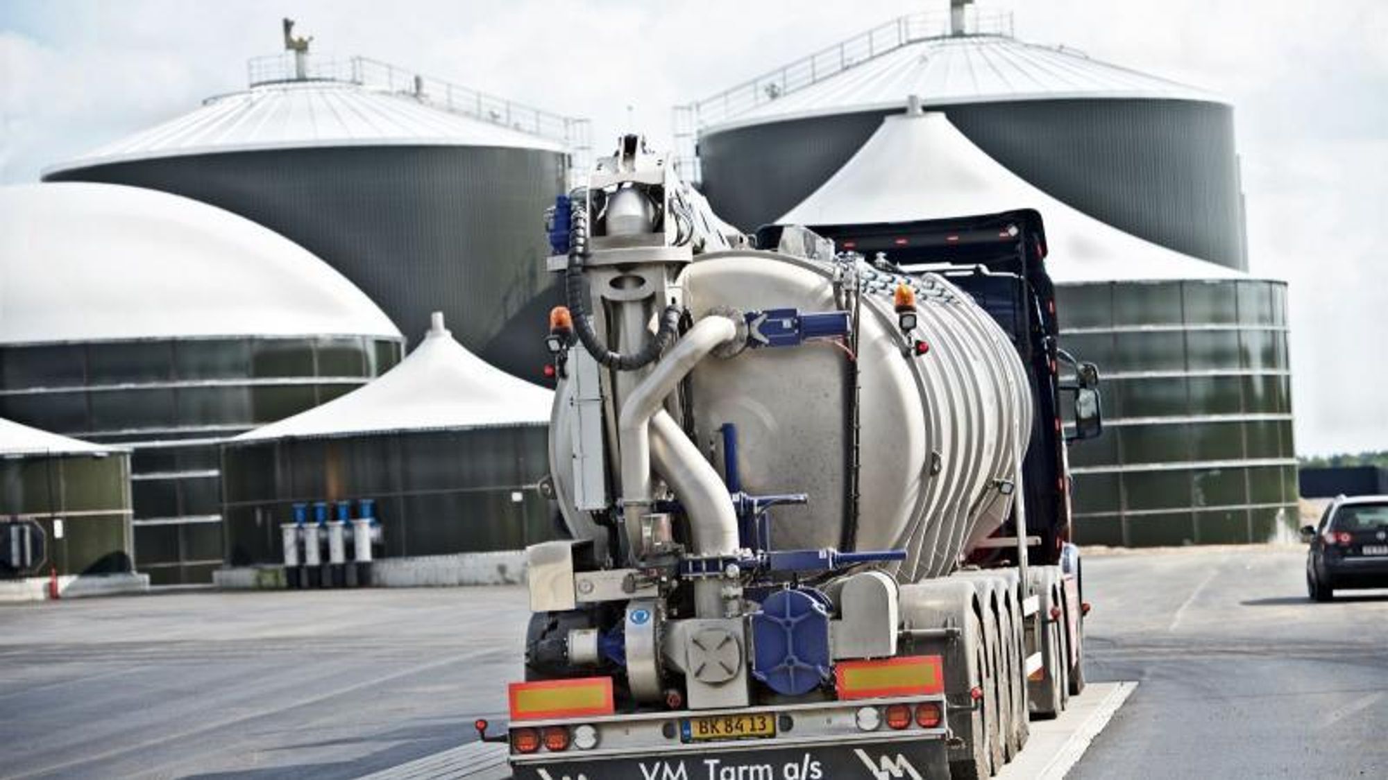 Sønderjysk Biogas ved Vojens er et av Danmarks største biogassanlegg, og ble åpnet høsten 2016.